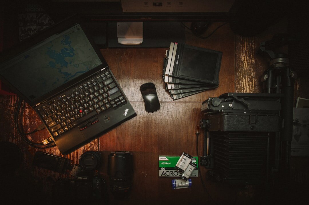 thriller writer workspace