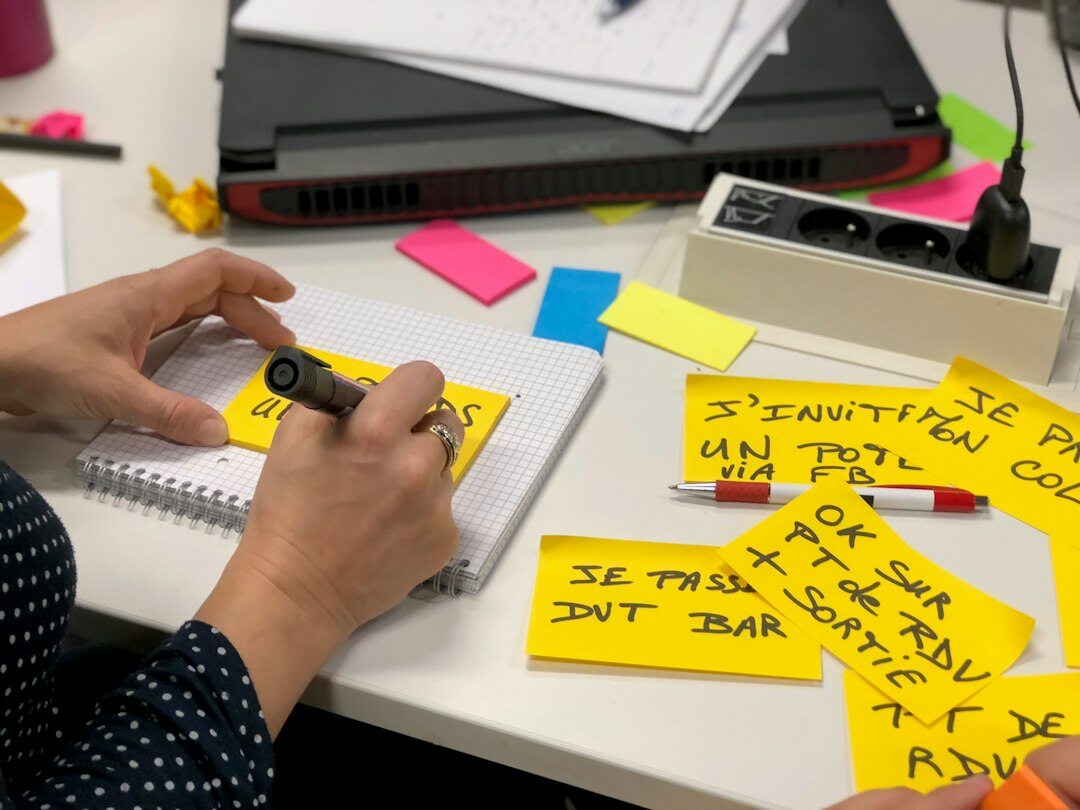 author brainstorming ideas